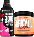 PROSUPPS L-Carnitina 3000 Stimulante Injecții cu lichid gratuit (31 Servings, Dragon Fruit) și Mr. Hyde Signature Series Pre-Working Energy Pudred Drink (30 Servings, Orange) Bundle