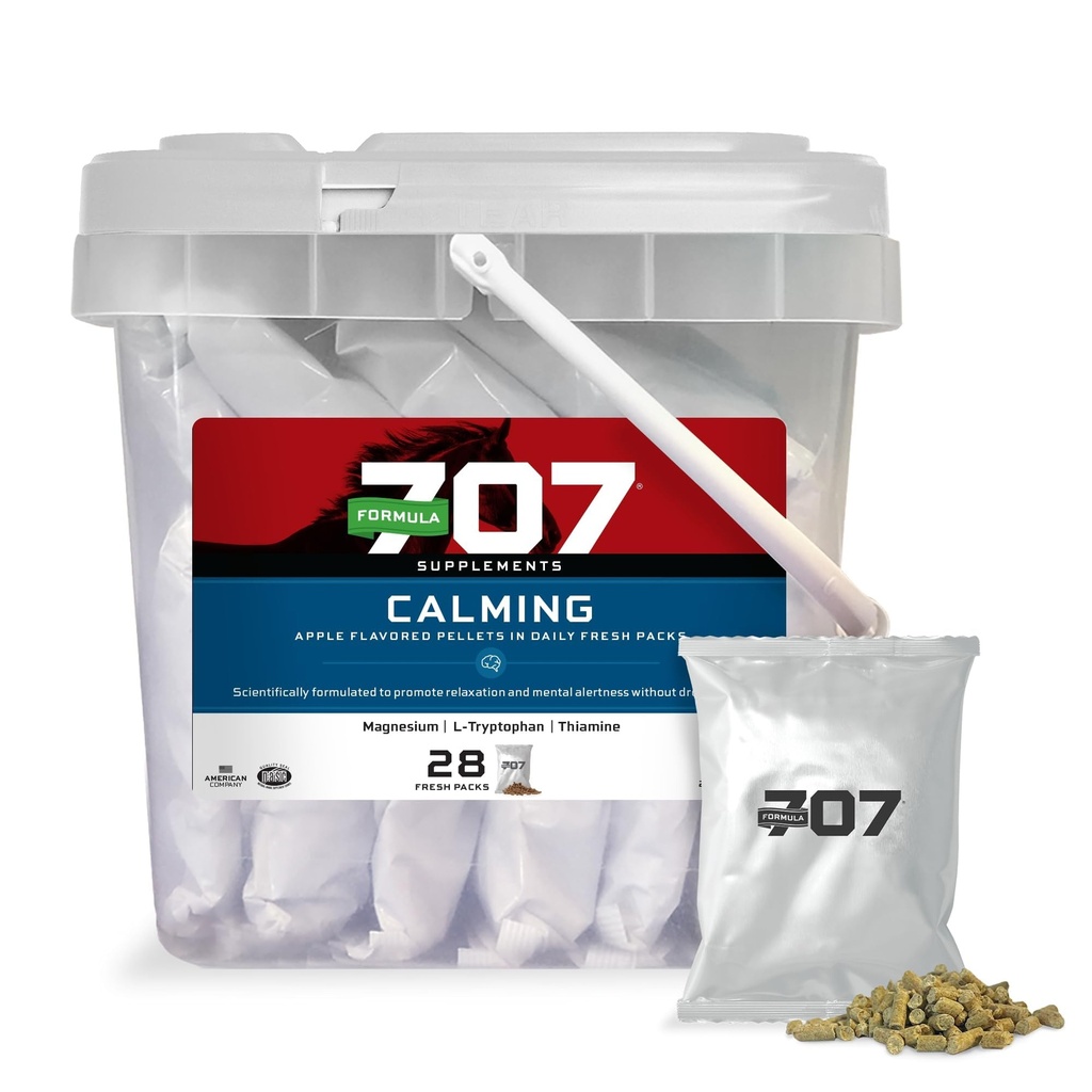 Formula 707 calmant Equine Supliment, Daily Fresh Packs 