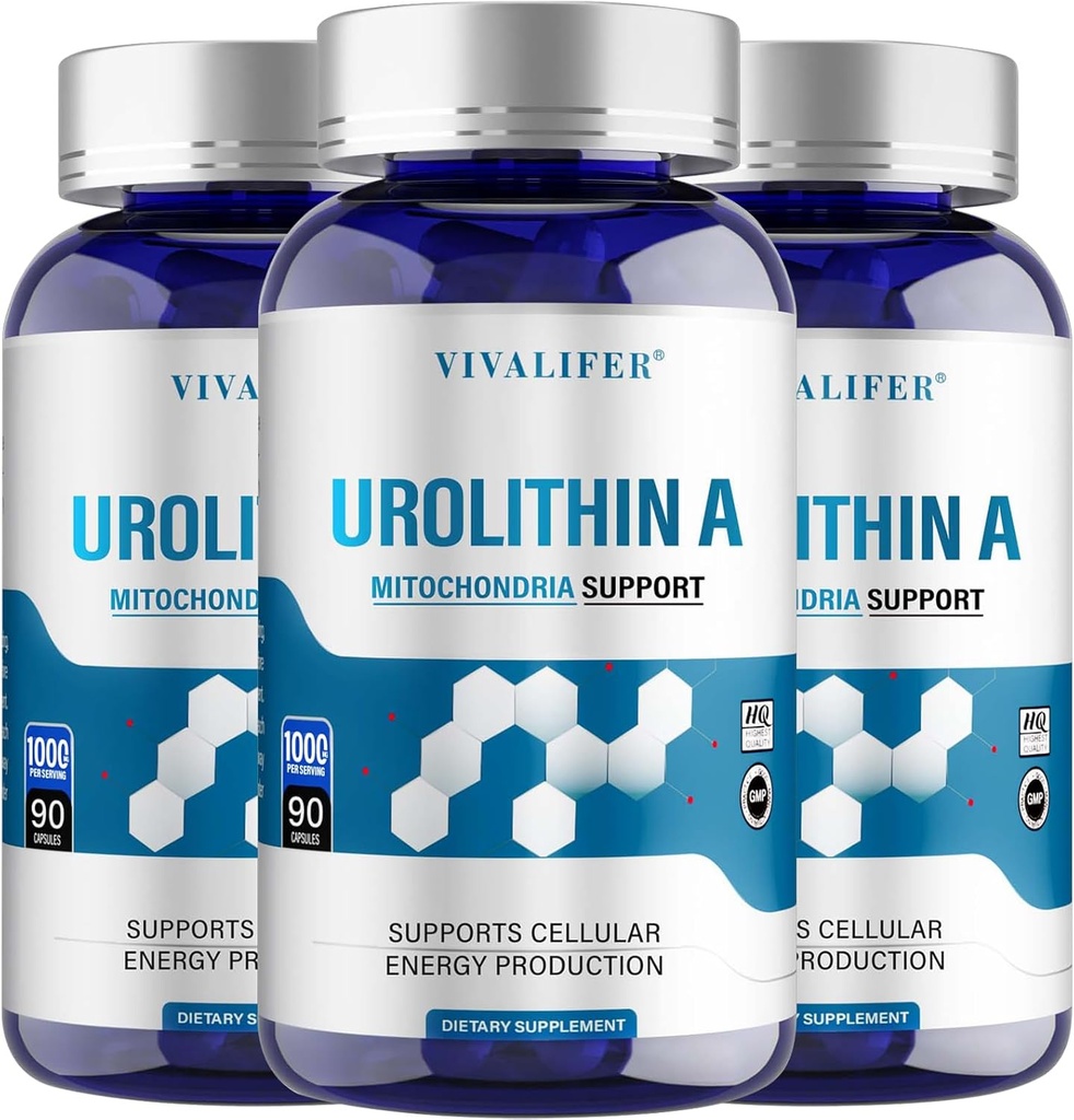 Urolitina Un supliment de 1000 mg, 270 Softgels puternic antioxidant de protectie, promovarea sanatoasa imbatranire & Mitocondriale de sănătate şi de sprijin de reparare a celulelor pentru bărbaţi şi femei