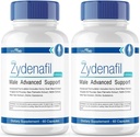 VIVE MD Zydenafil pastile pentru bărbaţi Formula avansată - Zydenafil Pastile masculine - Zydenafil 1200 mg pentru concentraţia maximă cu Tongkat Ali, Saw Palmetto, Horny Goat Weed Recenzii (2 ambalaj)