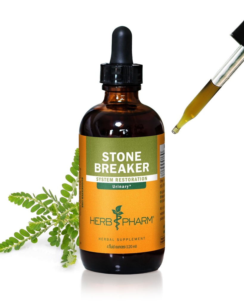 Herb Pharm Stone Breaker (Chanca Piedra) Compus pentru suport de sistem urinar - 4 Ounce