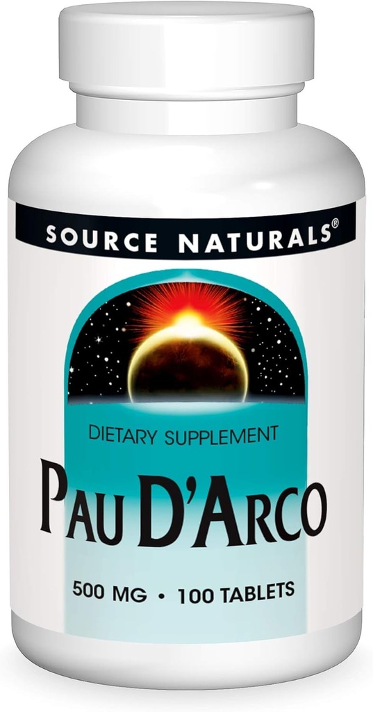 Sursa Naturale PAU D'Arco Supliment alimentar - 100 comprimate