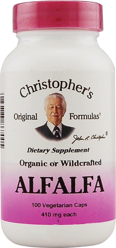 Christopher Alfalfa - 410 mg - 100 capsule vegetariene