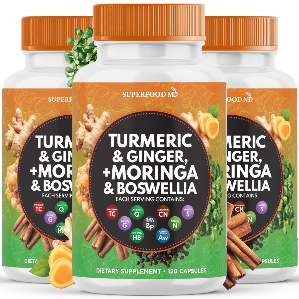 Turmeric Moringa 50000mg Supliment 