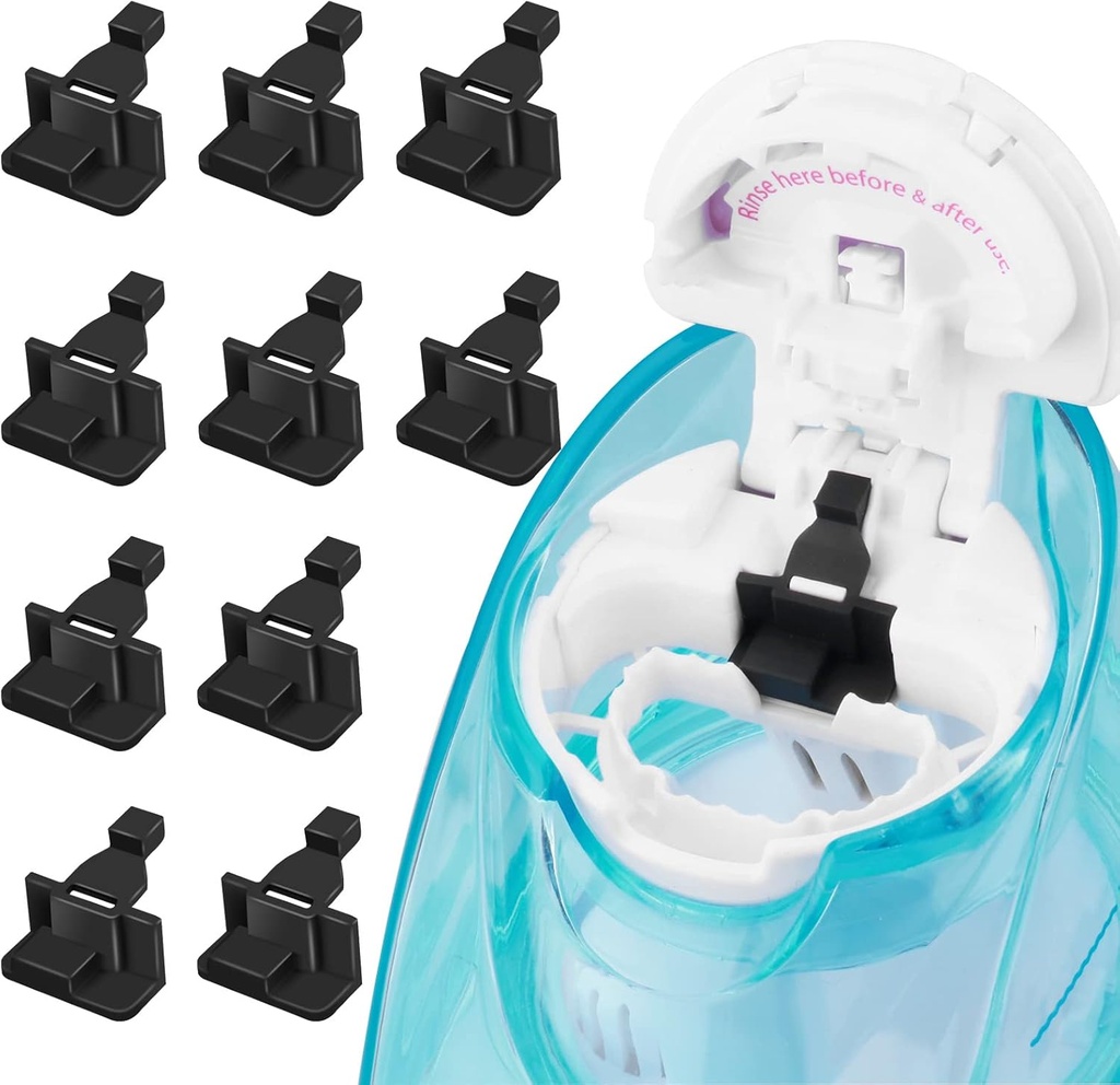 Silicon Poduri de sare Refills Accesorii compatibile cu Nasal Navage de îngrijire - Salvați Poduri de apă sărată pentru funcționarea ușoară 10.0 Conte