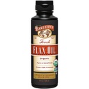 Barlean Organic Flaxseed Oil Liquid din Fresh Cold Presed Flax Seeds, 7,640mg ALA Omega 3 Fatty Acid Supplement for Skin and Hair Care, Vegan & Gluten Free, 8 oz