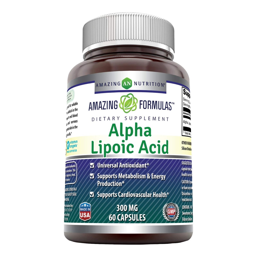 Formule uimitoare Alpha Acid lipoic 300 mg capsule Supliment 