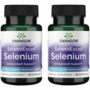 Swanson Seleniu Seleniu 200 mcg 60 Capsule (2 ambalaje)