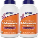 ACUM alimente Pure, Organic D-Mannose 10 oz pulbere (Pachetul de 2) - Bladder Curățare și Utile Tract Health Supplement - Non-GMO - Vegan Friendly - 2000mg / 2 Grams per Serving