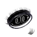 Lashify Drama 10mm Gossamer Extensii geană Refill, negru, Easy DIY Lashes false pentru un aspect natural