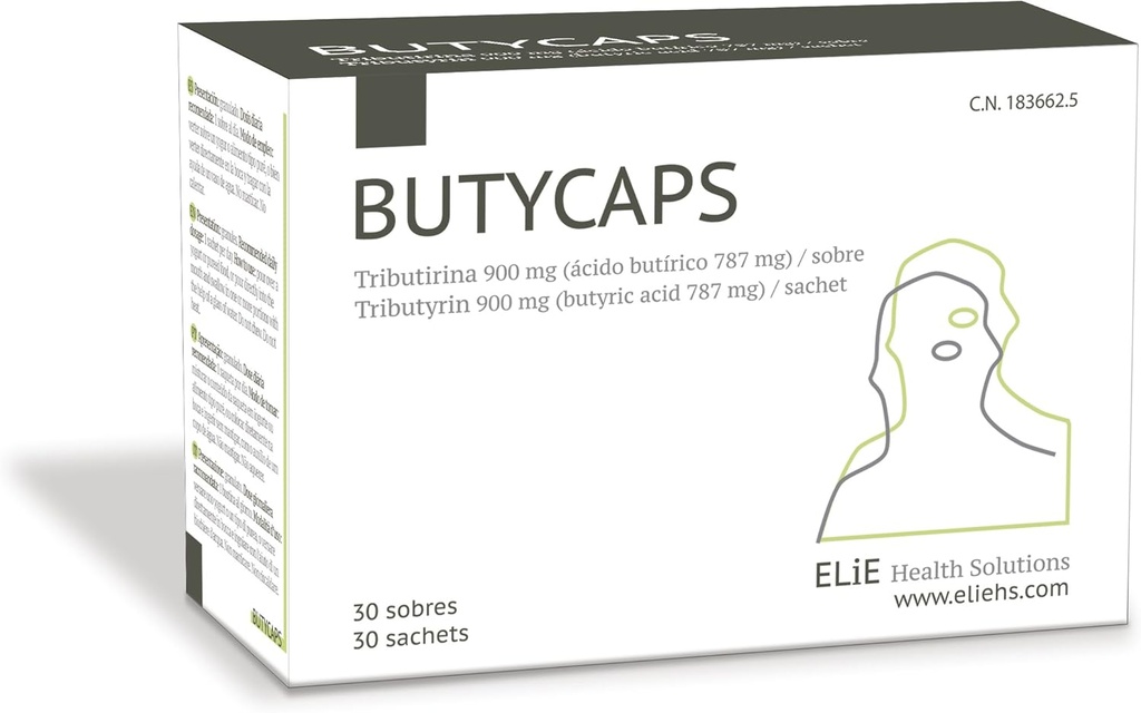 Tributirină 900 mg - Acid butiric 787 mg per Sachet - 30 Sachete