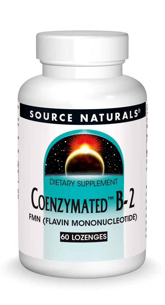 Sursa Naturals Coenzimated B-2 Lozenges 25mg, 60 Conte