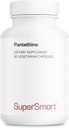 Supersmart - Pantesin Pantetine 600 mg pe zi (Acid pantotenic) - Active Vitamina B5 Supliment 