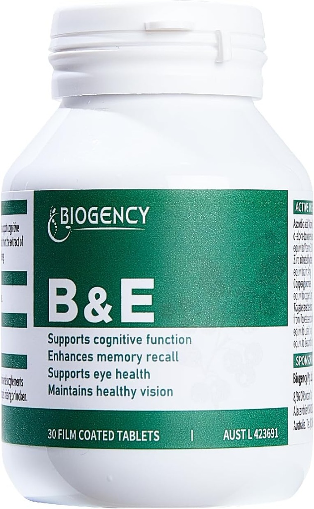 B&E Zeaxantină + Lutein Suplimentul de vitamina de îngrijire a ochilor - 1 ambalaj 30 comprimate protejează și îmbunătățește Ingredientele naturale de sănătate ale ochilor, gluten-gratuit Vegan-prietenos, pentru adulți și copii