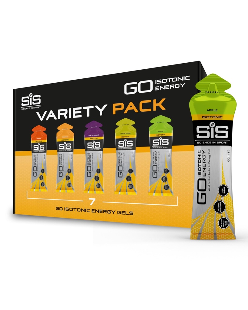 Stiinta in sport 60 ml Energie Gel Varietate - pachet de 7