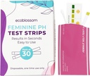 Ecoblossom pH-ul vaginal Stripuri de testare pentru femei - Verificați pH-ul echilibru - Monitor Bacteria vaginoza BV Tratamentul - Prevenirea Infectiei cu dungi UTI - Rezultate rapide exacte, Pungă individual sigilat (30 Conte)