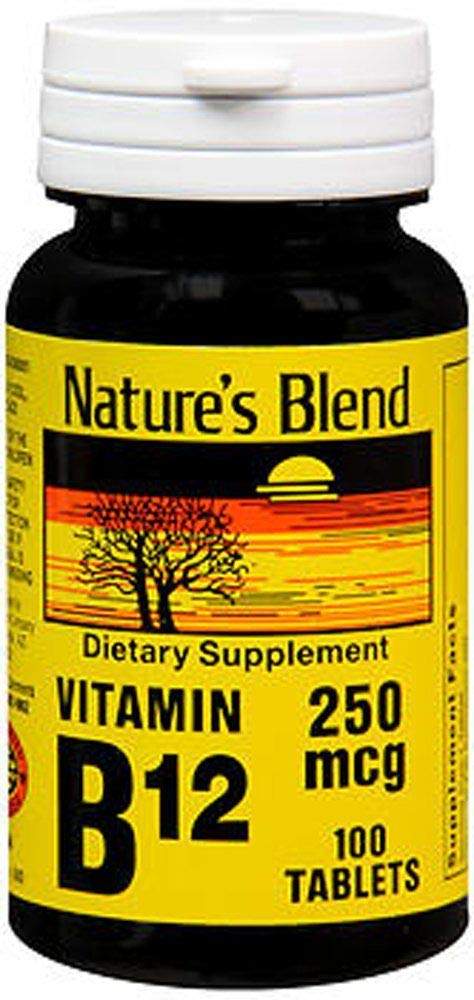 Blend natural NAT B Vitamina B12 TB, 100 Conte