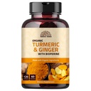 Ghimbir turmeric cu Pepper negru & Ginger 1000 mg 120 capsule 