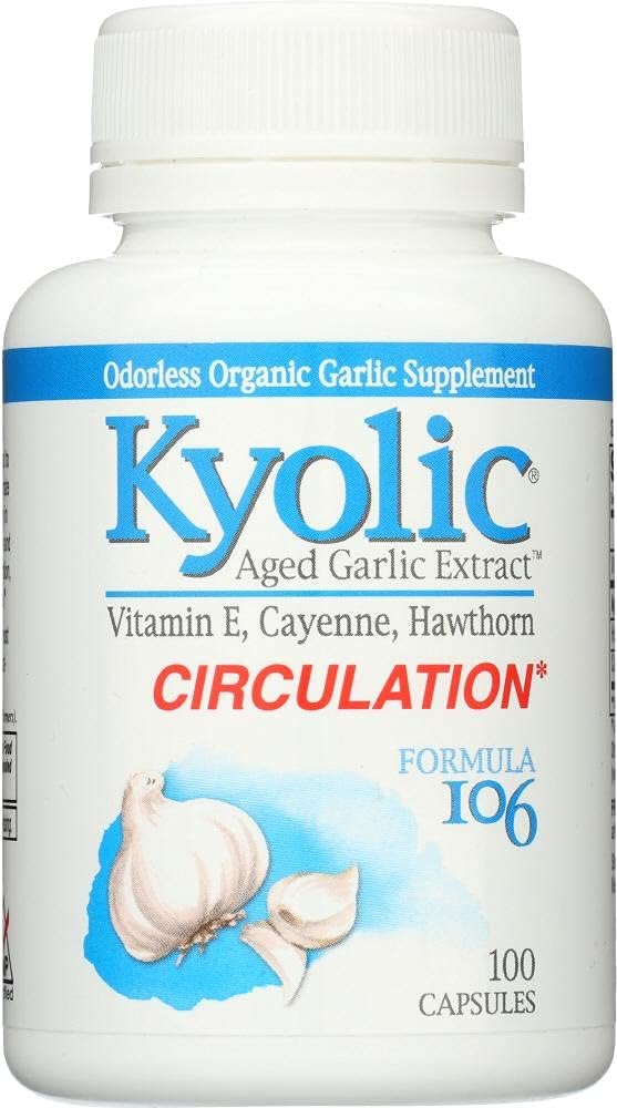 Kyolic #106 W/Vitamina E Cayenne 100 Cap