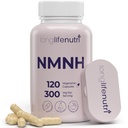 LongLifeNutri NMNH 300mg (Dihidronicotinamidă Mononucleotidă) - 120 capsule Vegane, alimentare cu 2-luna, alternativa NMN, Suplimentul NAD pentru energie și longevitate, Lab testat, Made in USA