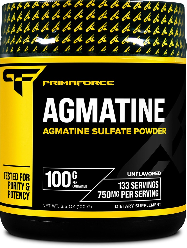 Primaforce Agmatine Sulfate pulbere Supliment, 100 Grams 