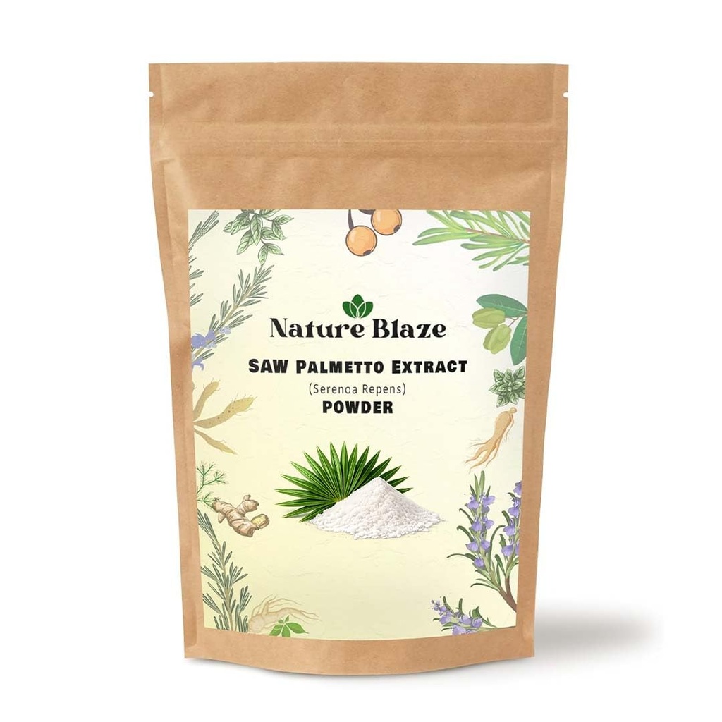 Saw Palmetto Extract pentru creșterea părului bun pentru bărbați și femei. (Saw Palmetto, 13 Oz/ 370 GM)