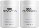 Codeage SBO Probiotice, 50 Miliarde CFU per servire, Multi Tren pe bază de sol Organisme Blend și Organic Fermentate Botanic Blend, Perioada de valabilitate-Stabil - 2 Pack