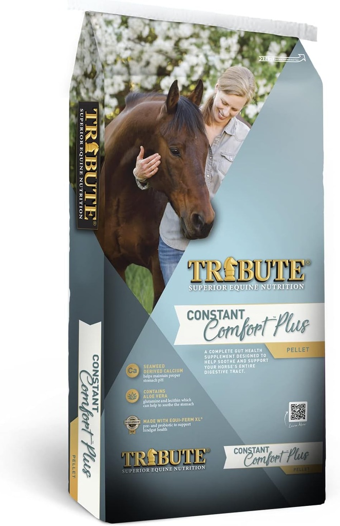 Constant Comfort Plus Topdress Gut Health Supliment pentru cai, 40 lb sac