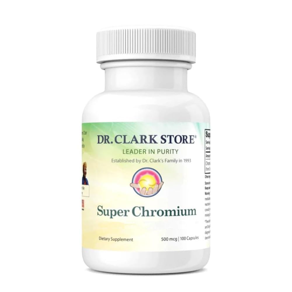 Dr Clark Magazin Super Crom, 500 mcg 100 Capsule
