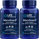 Life Extensie MacuGuard Suport ocular 90 softgels cu Saffron & Astaxantină