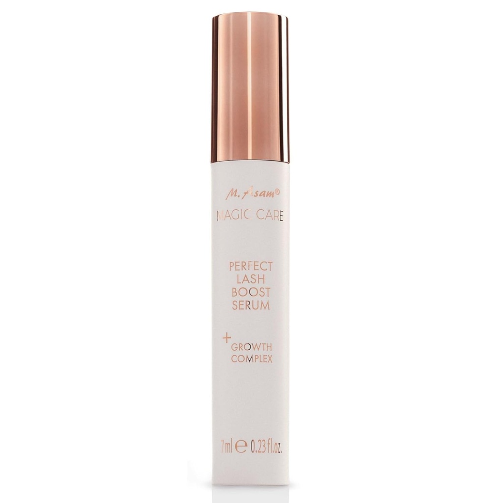 M. Asam MAGIC CARE Perfect Lash Boost Ser (0,23 Fl Oz), Ser de gene pentru Lashes Full & Eyebrows, Mai Dens și mai lung Geană și sprânceană Datorită Complexului de creștere, produs de frumusețe Vegan