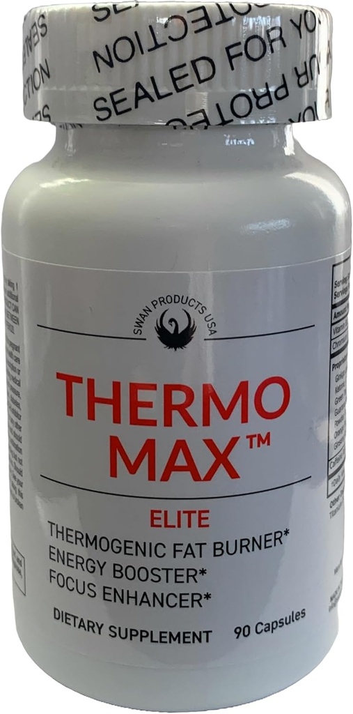 Termo Max Elite - termogenic Fat Burner, Boostere de energie extremă, Pierderea in greutate, 90 pastile dietetice
