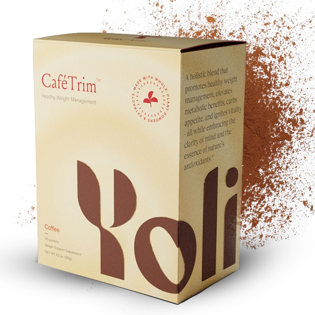 Yoli® CaféTrim - Suppressant pentru racirea alimentelor - Pulbere cu aromă de cafea