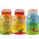 Vitamine zilnice complete - Querbetin cu supliment de bromelain Bundle Up cu multivitamine Plus pentru bărbați și femei cu fier și vitamina lipozomal C lichid Gel - pentru suport imun, respirator, digestiv