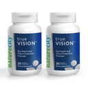 NatureCity True-Vision Eye Health Supplement - Plant-Based Lutein și Zeaxanthin cu Potency Saffron 20mg - Blue Light Protection, Suport Central și Viziune de noapte (60 de capsule vegetale)