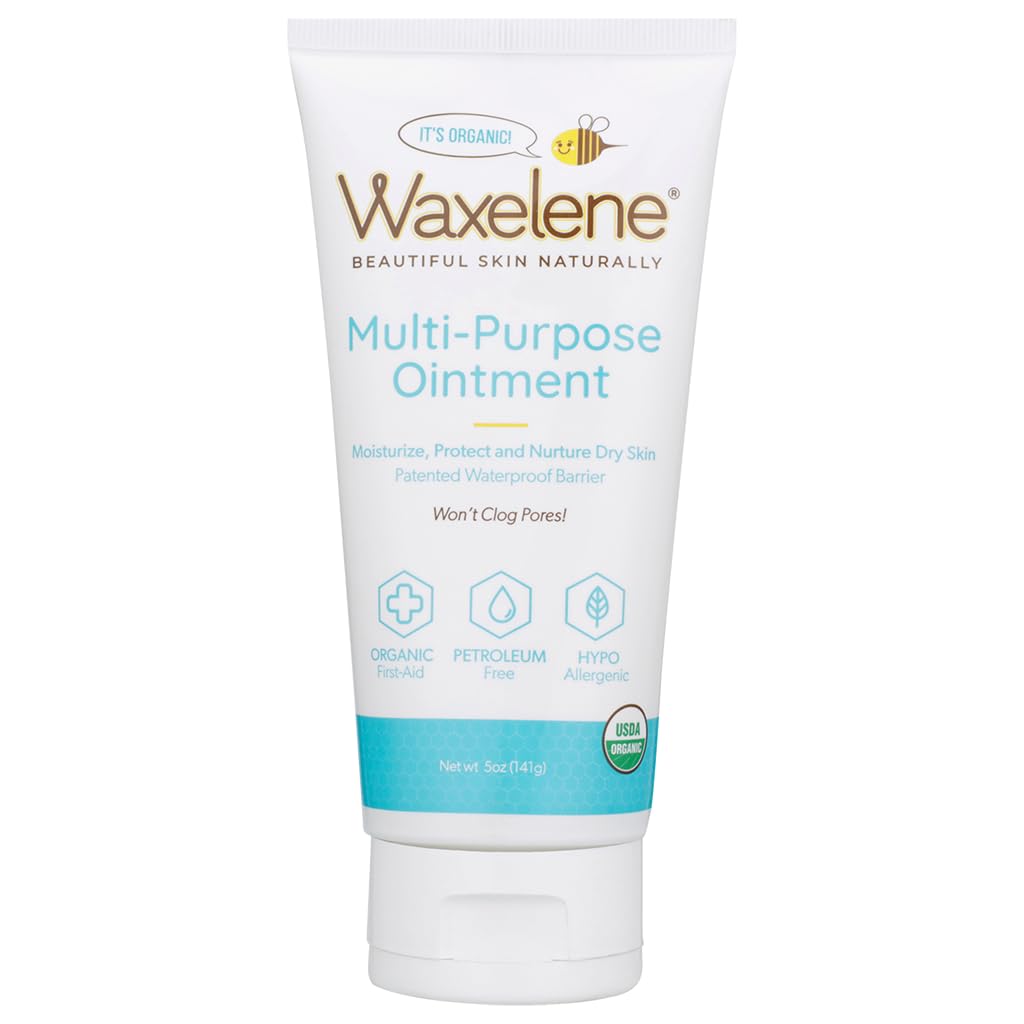 Unguent multifuncţional Waxelene Tub mare, Balsam organic aerat de petrol Jeleu alternativ Soothing Botanic Eczema piele uscată faţă Moisturizer