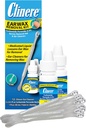 Clinere Earwax Kit de îndepărtare, în condiții de siguranță și ușor curat ureche ceară, Mâncărime relief, funcționează instantaneu .5oz Carbamidă Peroxid, 2 x .5 Fl Oz cu 12 Sticks