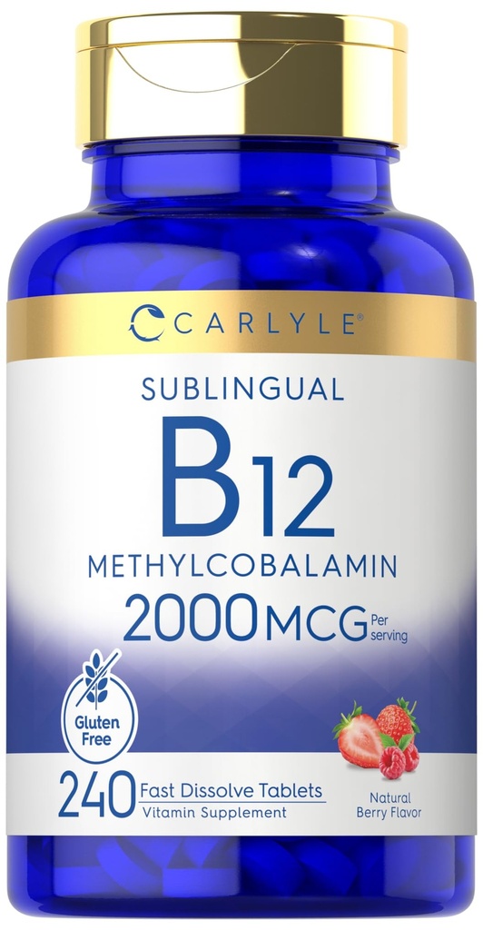Carlyle B12 Vitamina 2000 mcg 
