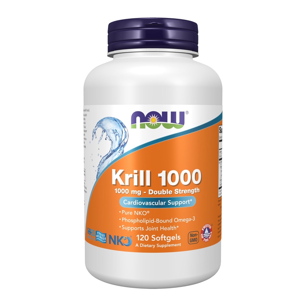 acum alimente Suplimente, Neptun Krill, Dublu Putere 1000 mg, Fosfolipid-Bound Omega-3, 120 Softgels