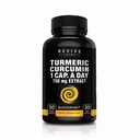 Curcumină pur turmerică cu bioperină. Super Putere. O capsulă A Day. Capsule Turmeric Veggie cu Pepper negru. Suport comun Premium cu 95% Curcuminoide standardizate.