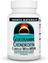 Naturals sursă Glucosamine Chondroitin Complex cu MSM, promovează articulații sănătoase și țesuturile Conective* - 30 comprimate