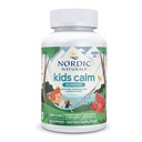 Nordic Naturals Copii Gummie calm - Pepene verde căpșuni - 60 Gume - Magneziu L-Teanină Supliment - Calmant pentru copii - Suport de relaxare - Până la 60 Serviri