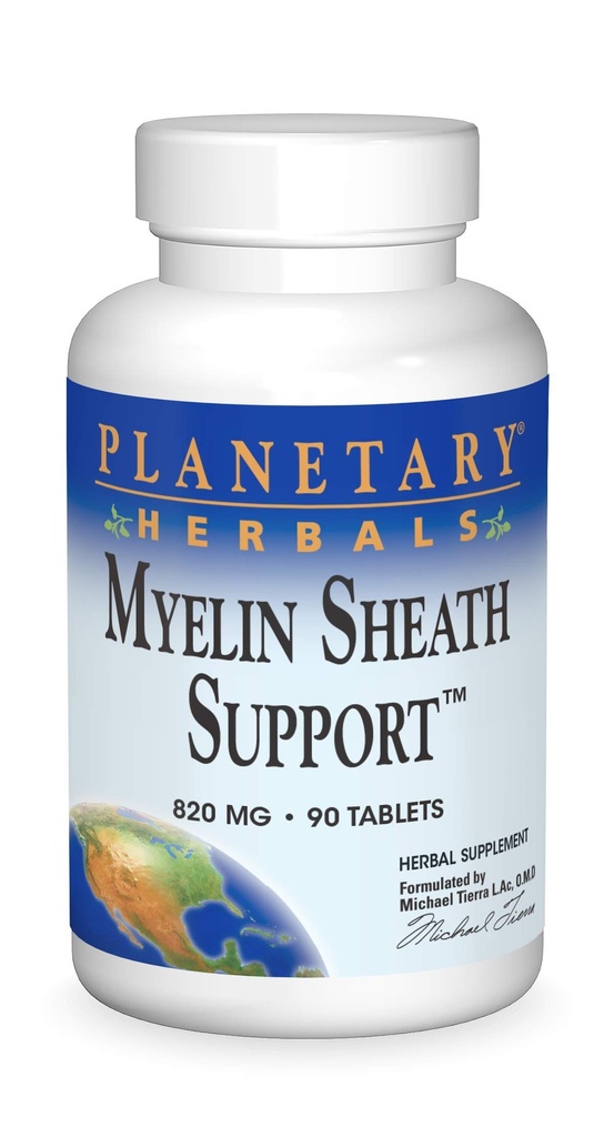 Herburi planetare Myelin Sheath tablete suport, 90 Conte