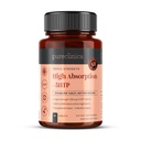 Absorbţie mare 5HTP 300 mg x 90 comprimate - 3 luni de aprovizionare. cu vitamina C, B6 și extract de piper negru