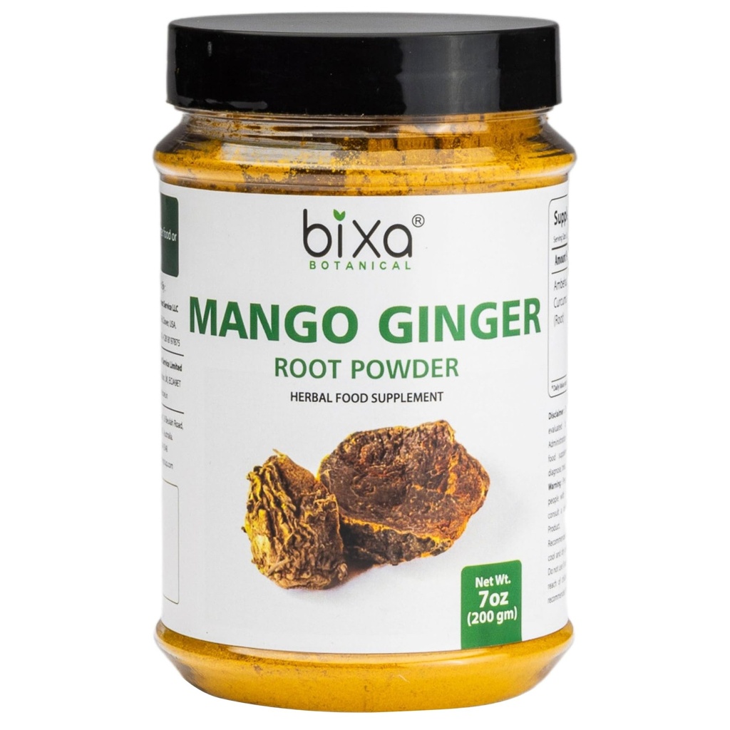 Bixa BOTANCEAL Mango Ginger Root Powder 