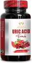 Acid uric Curățați Suplimentul, Suporturi Healthy Acid Uric, Tart Cherry, Cranberry, 60 Capsule