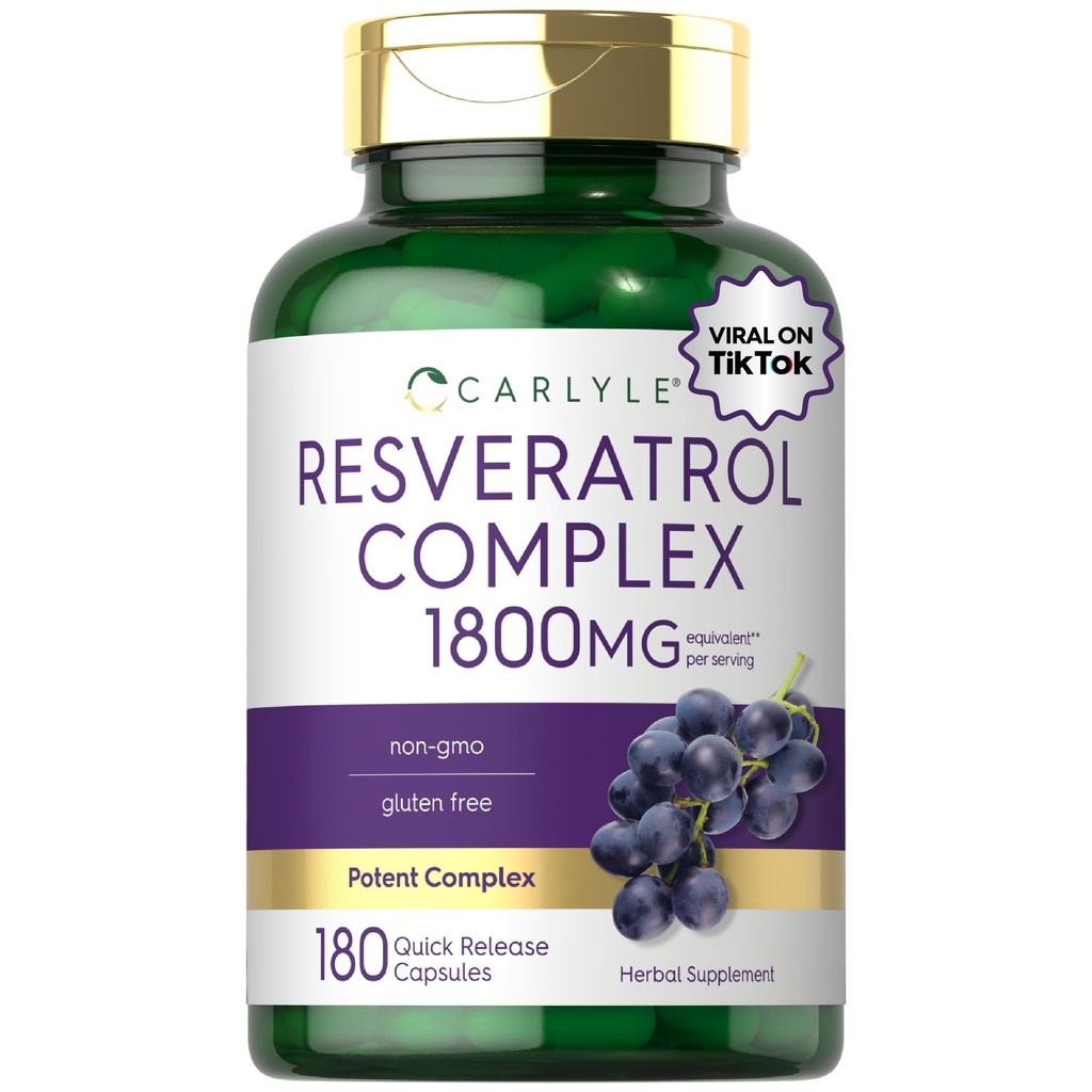 Carlyle Resveratrol Suplimentul 1800mg 