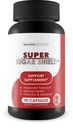 Super Sugar Support - cel mai bun supliment de suport pentru glucoză Berberine - Sugar Health Health & Immune Health - Vitamina, Minerale, Formula Herbal pentru Advanced Sugar Supplement