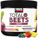 Force FACTOR Total Beets Root Powder cu energie, NO3-T® Nitrați pentru a sprijini circulatia, tensiunea arterială, fluxul de sânge, și rezistență - Plus extract de ceai verde. Un supliment de alimente, 30 de serviri