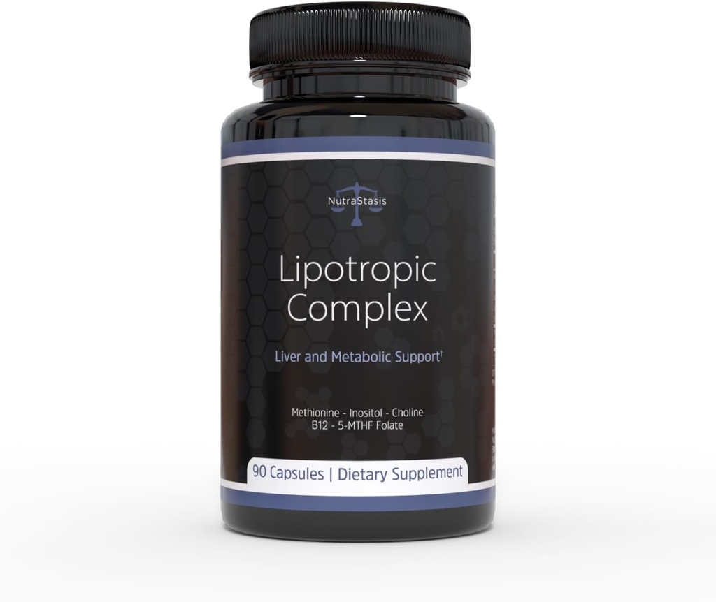 Complex Lipotropic MIC B12 - metilat B12, B9, Inositol colină Metionină - suport hepatic & dezintoxicare, suport metabolic, pierdere în greutate, echilibru hormonal